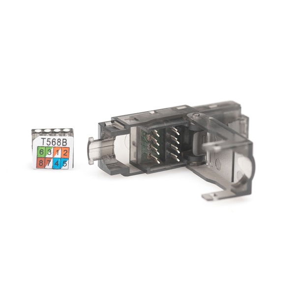 DIGITUS DN-93633 Szerszám nélkül közvetlenül szerelhető árnyékolatlan dugó Cat6A kábelekhez - Image 5
