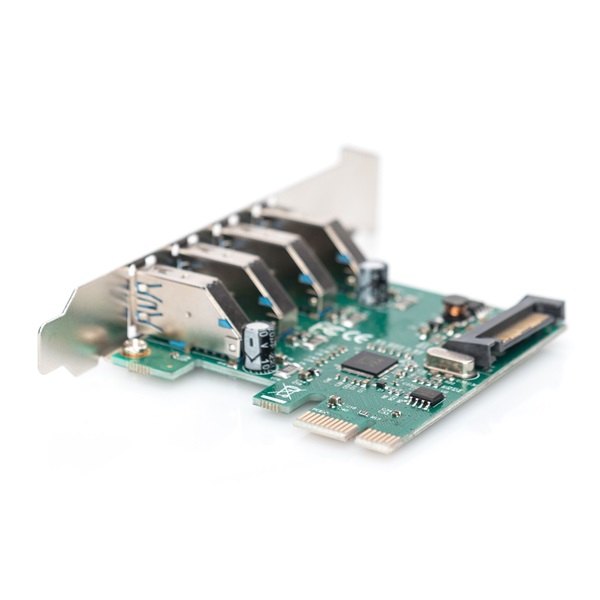 DIGITUS DS-30221-1 4 Port USB 3.0 PCIe hálózati kártya - Image 4