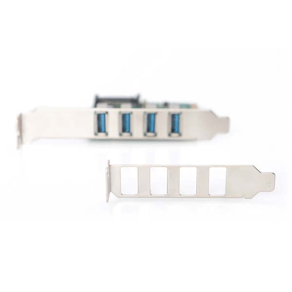 DIGITUS DS-30221-1 4 Port USB 3.0 PCIe hálózati kártya - Image 5