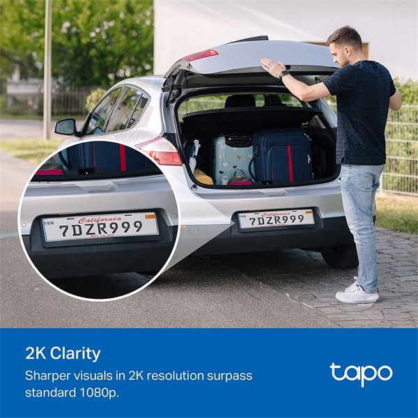 TP-Link Tapo C410 KIT 2K 3MP IP65 kültéri Napelemes biztonsági Wi-Fi kamera szett - Image 10