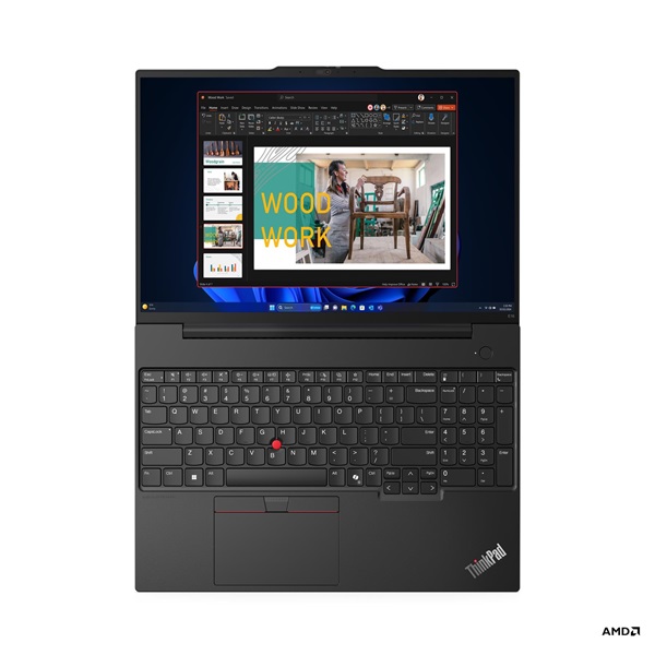 Lenovo ThinkPad E16 Gen 2 16"WUXGA/AMD Ryzen 7 7735HS/16GB/512GB/FreeDOS/fekete laptop - Image 9