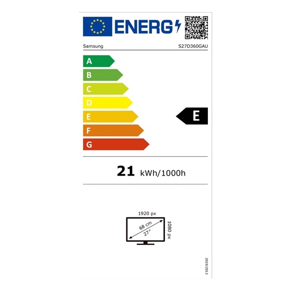Samsung 27" LS27D360GAUXEN FHD VA 100Hz VGA/HDMI ívelt monitor (Újracsomagolt) - Image 7