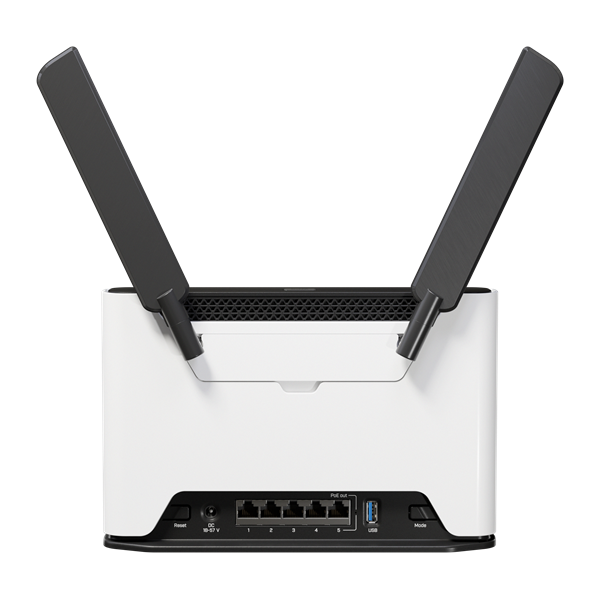MikroTik Chateau PRO ax 802.11ax 5xGbE LAN port (PoE out port#5) 802.11ax Dual-Band Vezeték nélküli Wi-Fi 6 router - Image 3
