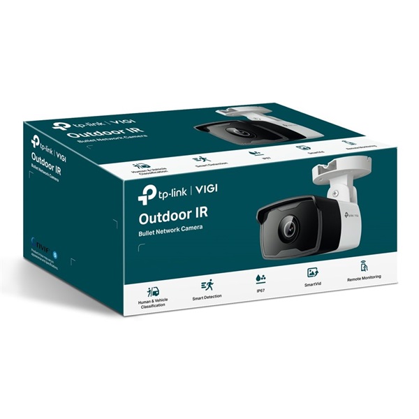 TP-Link VIGI C330I /3MP/2,8mm/kültéri/H265/IR30m/Smart Detection/IP csőkamera - Image 3