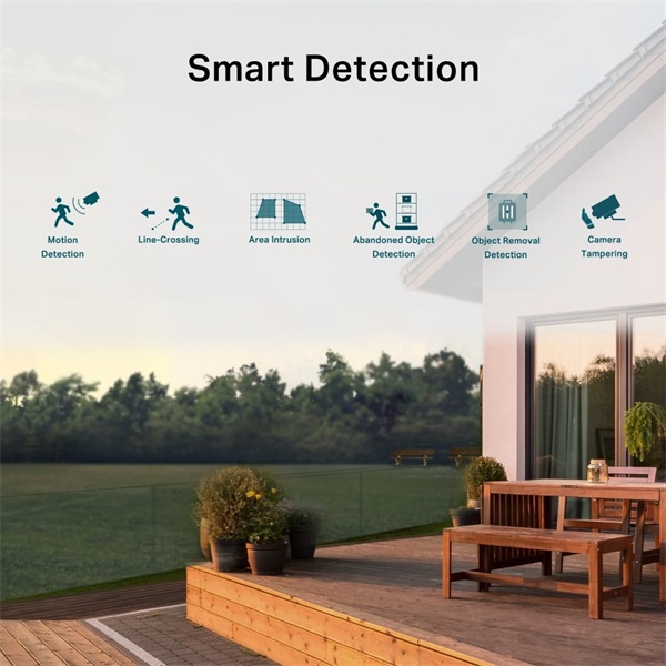 TP-Link VIGI C330I /3MP/2,8mm/kültéri/H265/IR30m/Smart Detection/IP csőkamera - Image 6