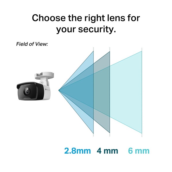 TP-Link VIGI C330I /3MP/2,8mm/kültéri/H265/IR30m/Smart Detection/IP csőkamera - Image 9