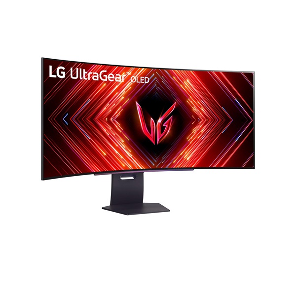 LG 45" 45GS95QE-B UltraGear UWQHD 240Hz HDMI/DP ívelt OLED gamer monitor - Image 3