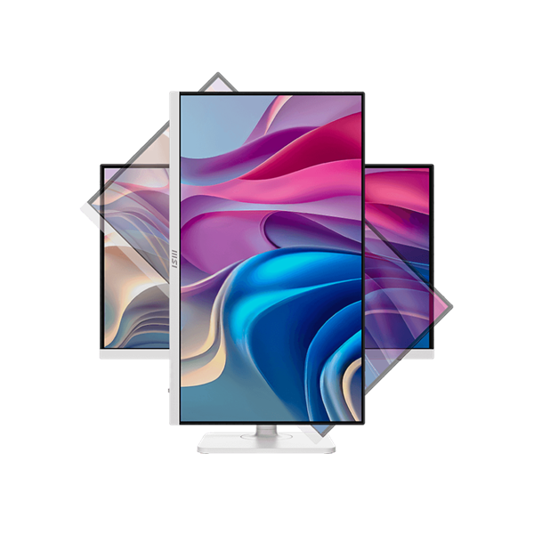 MSI 27" Modern MD272UPHW UHD IPS HDMI/DP/USB-C fehér monitor - Image 4