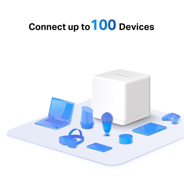 Mercusys Halo H30G(3-pack) AC1300 fehér otthoni Mesh Wi-Fi rendszer (3db) R - Image 7