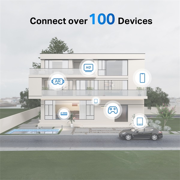Mercusys Halo H60X(2-pack)  AX1500 fehér otthoni mesh Wi-Fi 6 rendszer (2db) R - Image 7