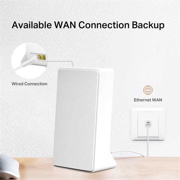 Mercusys MB130-4G AC1200 vezeték nélküli kétsávos 4G LTE router R - Image 6