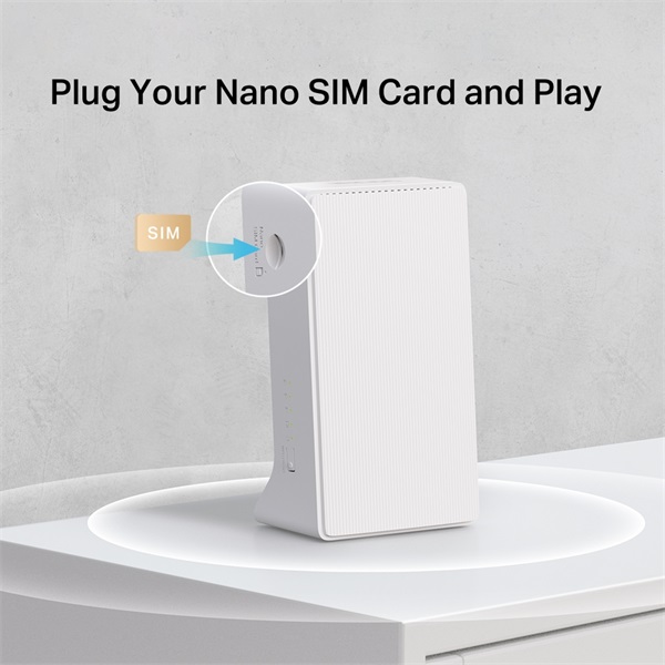 Mercusys MB230-4G 4G+ Cat6 AC1200 vezeték nélküli kétsávos Gigabit router R - Image 4
