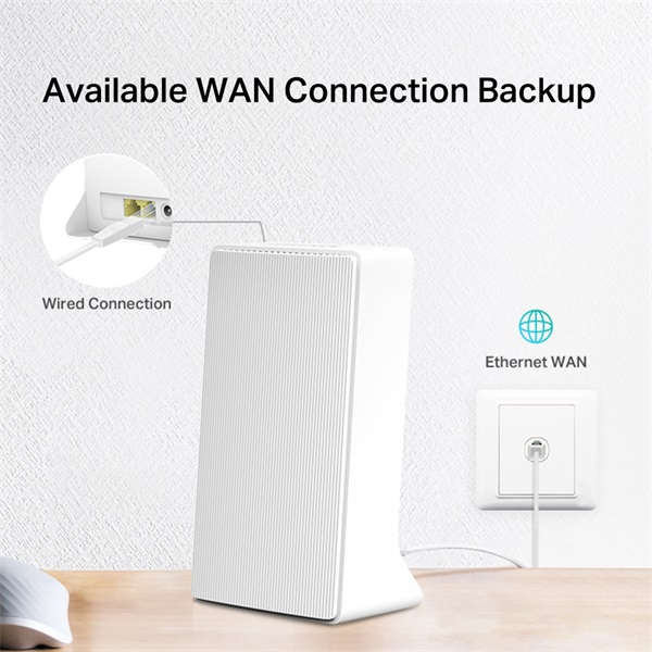 Mercusys MB230-4G 4G+ Cat6 AC1200 vezeték nélküli kétsávos Gigabit router R - Image 6