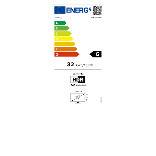 Samsung 34" S65UC UWQHD VA HDMI/DP/USB/USB-C/LAN ívelt monitor - Image 15