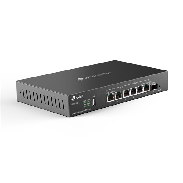 TP-Link ER707-M2 Omada 4xGbE LAN, 1x 2.5GbE LAN, 1xGbE SFP WAN/LAN port VPN Router - Image 6