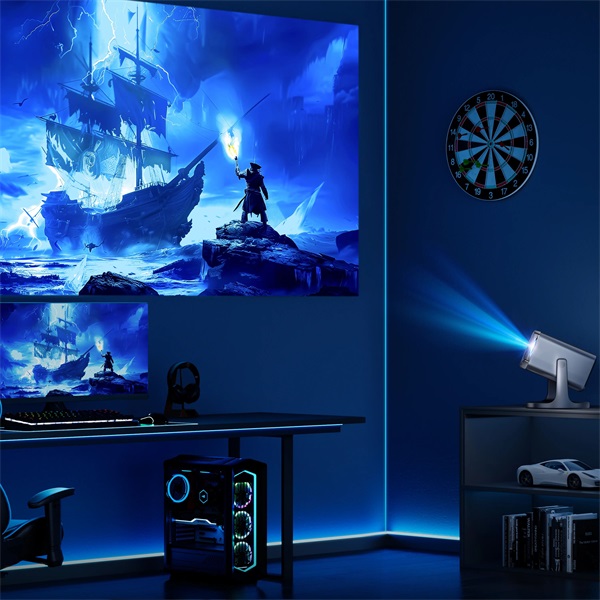 Hisense C2 Pro 65"-300" 4K Smart mini-lézer projektor - Image 3