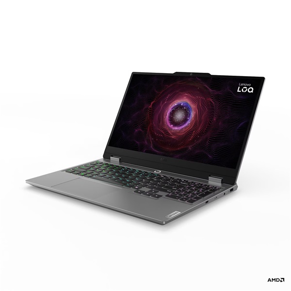 Lenovo LOQ 15ARP9 15,6"FHD/AMD Ryzen 5 7235HS/24GB/512GB/RTX 3050 6GB/FreeDOS/szürke laptop - Image 4