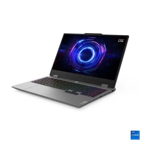 Lenovo LOQ 15IRX10 15,6"FHD/Intel Core i7-13650HX/24GB/1TB/RTX 5060 8GB/FreeDOS/szürke laptop - Image 4
