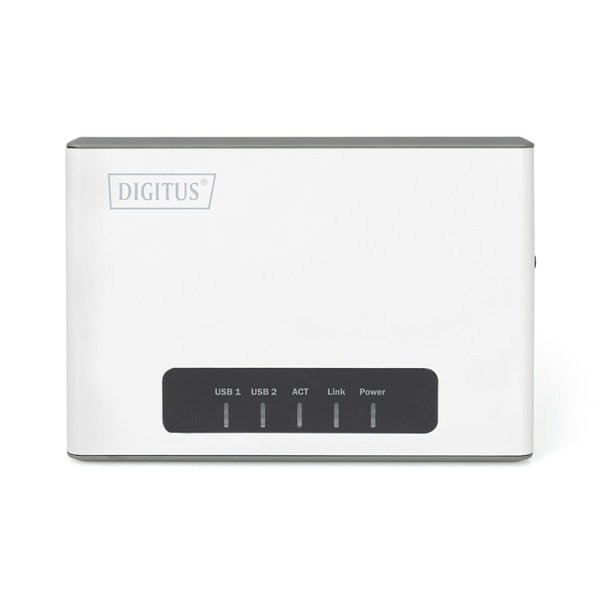 DIGITUS DN-13024 2 port USB 2.0 vezeték nélküli többfunkciós nyomtatószerver - Image 4