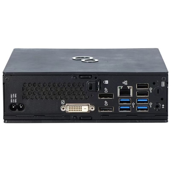 Fujitsu Esprimo Q958 Micro/i5-9500/8GB/256GB/Win Pro COA/fekete asztali számítógép (Használt A+) - Image 3