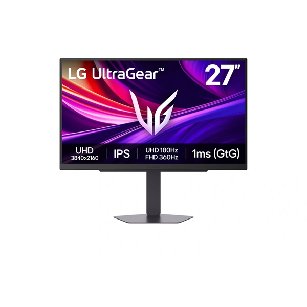 LG 27" 27G810A-B.AEU 4K UHD IPS 180Hz HDMI/DP/USB gamer monitor