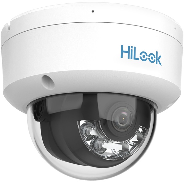 HiLook IPC-D149HA-LU(2.8mm)/Kültéri/4MP/2,8mm/Lát.fény 30m/WDR/IK08/MD 2.0/Smart Hybrid Light ColorVu PoE IP dómkamera - Image 3