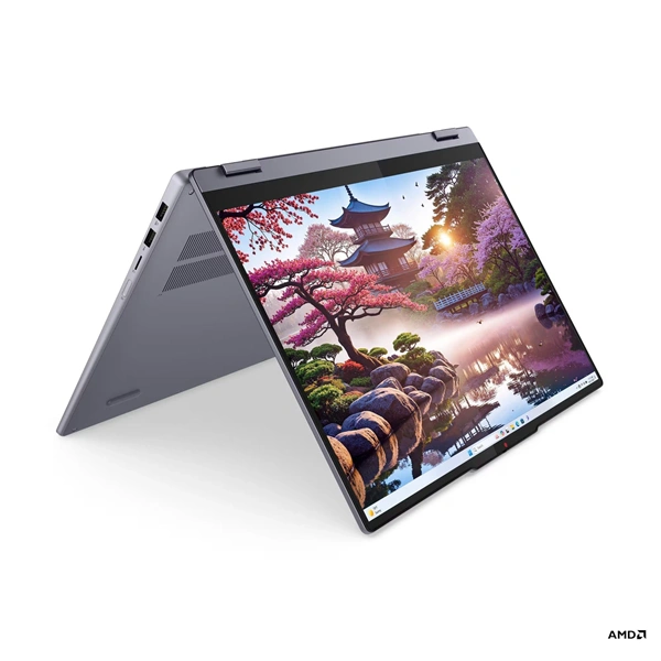 Lenovo IdeaPad 5 16AKP10 16"WUXGA Touch/AMD Ryzen AI 5 340/16GB/512GB/Int.VGA/Win11 Pro/szürke laptop + earbuds&egér - Image 4