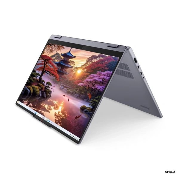 Lenovo IdeaPad 5 16AKP10 16"WUXGA Touch/AMD Ryzen AI 5 340/16GB/512GB/Int.VGA/Win11 Pro/szürke laptop + earbuds&egér - Image 7