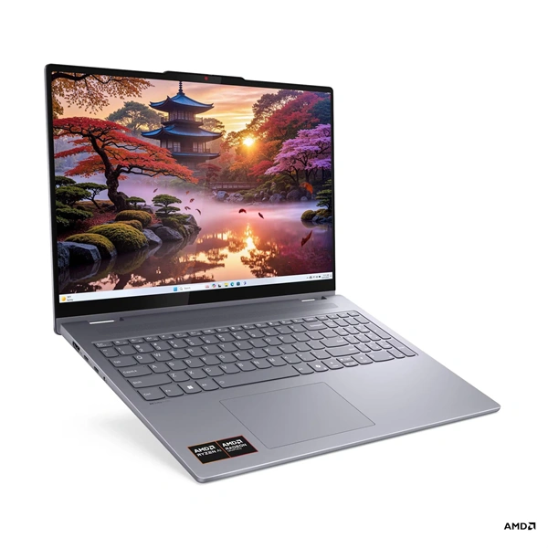 Lenovo IdeaPad 5 16AKP10 16"WUXGA Touch/AMD Ryzen AI 5 340/16GB/512GB/Int.VGA/Win11 Pro/szürke laptop + earbuds&egér - Image 11