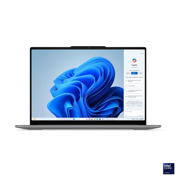 Lenovo Yoga Slim 7 15ILL9 15,3"2,8K/Intel Core Ultra 7 258V/32GB/1TB/Int.VGA/Win11/Aluminium ház - szürke laptop - Image 3
