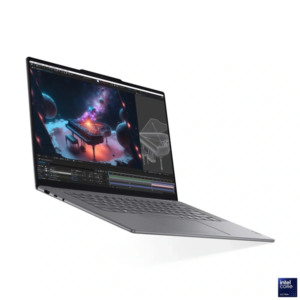 Lenovo Yoga Slim 7 15ILL9 15,3"2,8K/Intel Core Ultra 7 258V/32GB/1TB/Int.VGA/Win11/Aluminium ház - szürke laptop - Image 9