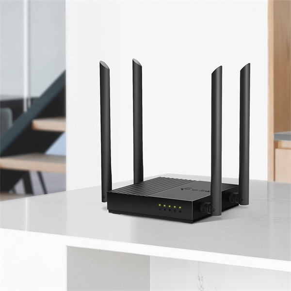 TP-Link Archer A64 AC1200 fekete vezeték nélküli MU-MIMO Wi-Fi router - Image 8