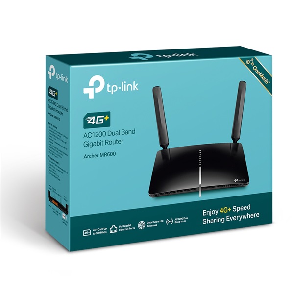 TP-Link Archer MR600 4G+ Cat6 AC1200 kétsávos vezeték nélküli Gigabit router - Image 4