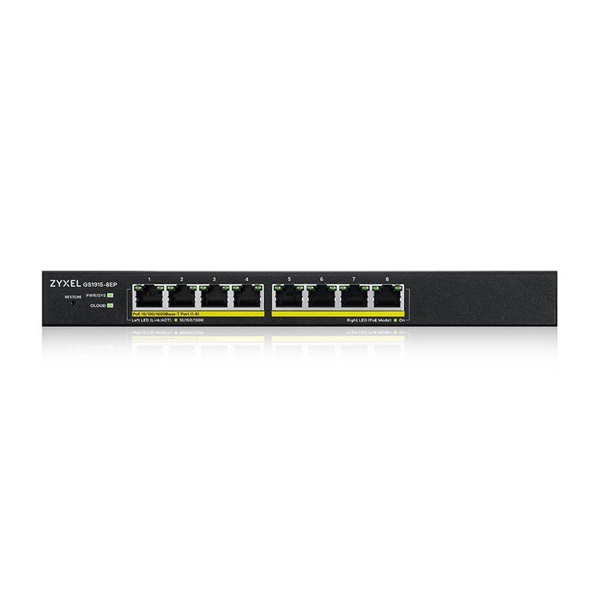 ZyXEL GS1915-8EP-EU0101F 8x GbE PoE LAN (60W) smart menedzselhető PoE switch - Image 3