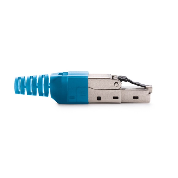 KE-Line FM45/s Szerszám nélkül közvetlenül szerelhető dugó Cat5E/Cat6/Cat6A és Cat7 kábelekhez - Image 4