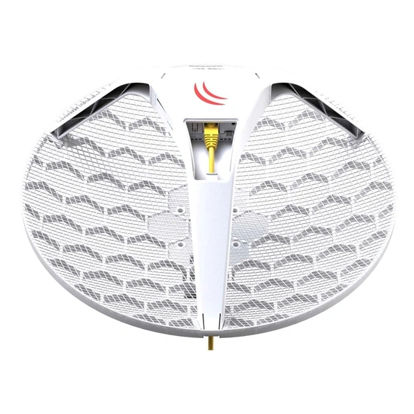 MikroTik RBLHG5kit 1x10/100 LAN port 2x2 5GHz 24.5 dBi 25fokos integrált rádió CPE/antenna 3db/csomag - Image 4