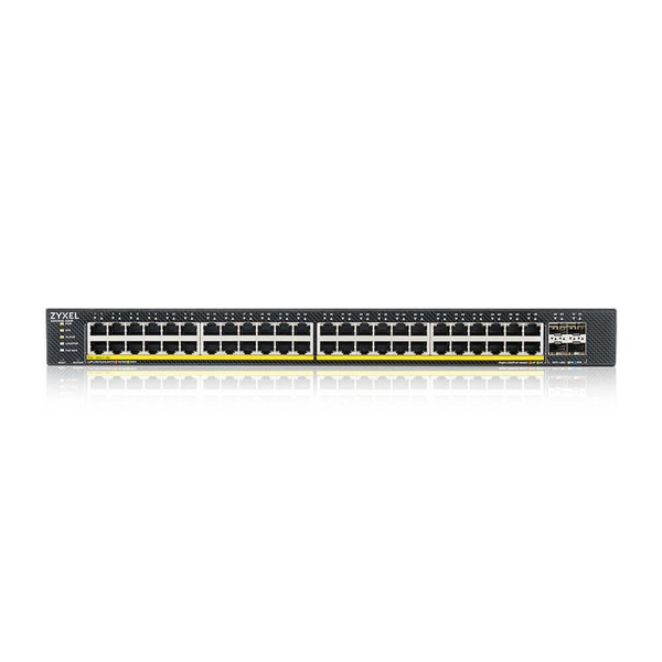 ZyXEL XGS1935-52HP 48xGbE PoE LAN (375W) 4xSFP+ port Lite-L3 smart menedzselhető PoE switch - Image 3
